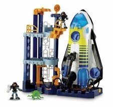imaginext-space-shuttle fisher price imaginext space shuttle and tower